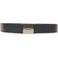 Calvin Klein Damengürtel Logo Plaque Elasticated Belt 3.0 K60K612931 Schwarz 80
