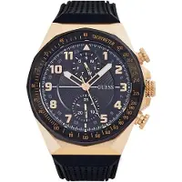 GUESS Herren Uhr Armbanduhr D1 GW0902G1 Silikon