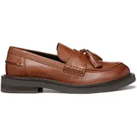 Geox Damen D Serilda H Moccasin, Lt Brown, 37 EU