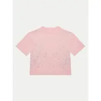 GUESS T-Shirt J5RI13 K6YW4 Rosa Boxy Fit 152
