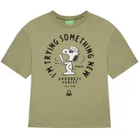 United Colors of Benetton T-Shirt 3X1SC10NI Grün Regular Fit 130