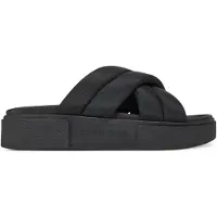 Tommy Hilfiger Pantoletten Tjw Flatform Sandal EN0EN02775 Schwarz