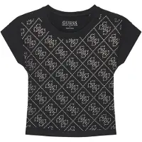 GUESS T-Shirt J5YI37 K6YW4 Schwarz Regular Fit