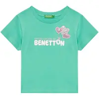 United Colors of Benetton T-Shirt 3I1XG10JB Grün Regular Fit 104