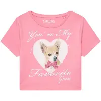 GUESS T-Shirt J5YI08 K6YW4 Rosa Regular Fit