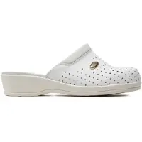 Scholl Medizinische Clogs Back Guard White Unisex-Schuhgröße 36