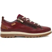 Pikolinos VIGO Damenschuhe - bequeme Schnür- Halbschuhe rot Freizeit NEU