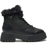 GUESS Schnürstiefeletten Rezim FLFREZ ELE10 Schwarz