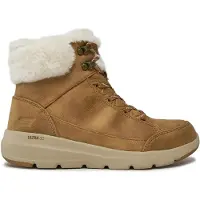 SKECHERS On-The-GO Glacial Ultra - Cozyly 144178-CSNT, Winterschuhe, Damen, Braun
