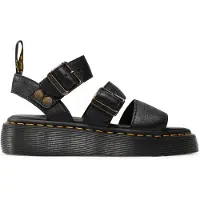 Dr. Martens Damen Klassische Sandalen 25720001 Farbe: Schwarz Größe: 38