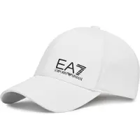 Emporio Armani Unisex. 7X000005_AF11989 Baseballkappe weiß (M), Lässig, Baumwolle