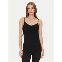 Triumph Top Feel Of Cotton 10224994 Schwarz Slim Fit 38