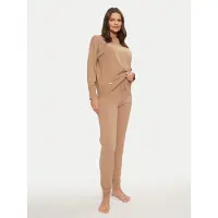 Selmark Pyjama P9873 Beige Relaxed Fit 42