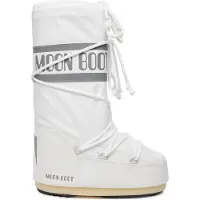 Moon Boot Icon Nylon Weiß - Damenstiefel - 80D1400440A001