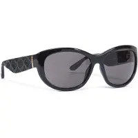 GUESS Gu00131 Polarisierte Sonnenbrille Für Frauen Schwarz Smoke Damen Schwarz Smoke