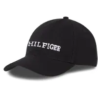 Tommy Hilfiger Cap Th Monotype Soft 6 Panel Cap AM0AM12154 Schwarz