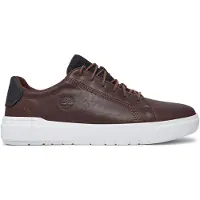 Timberland für Herren. TB0A41F7W011 Seneca Bay Low braune Lederschuhe (40), Wohnung, Schnürsenkel, Lässig, Nachhaltig
