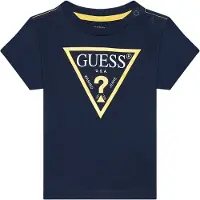 GUESS T-Shirt N73I55 K8HM0 Dunkelblau Regular Fit