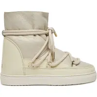 INUIKII Schneeschuhe Gloss Wedge 75203-007 Écru