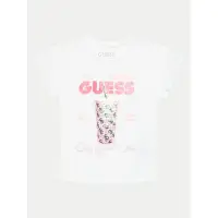 GUESS T-Shirt K4GI24 K6YW4 Weiß Regular Fit 92