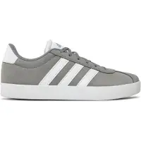 Adidas Uni Kinder Vl Court 3.0 Shoes, Grey Three/Cloud White/Grey Two, 36 2/3
