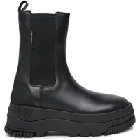 Tommy Hilfiger Klassische Stiefeletten Tjw Chelsea Flatform Boot EN0EN02597 Schwarz 37
