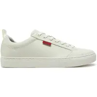 HUGO Sneakers aus Kunstleder mit rotem Logo-Etikett Grösse 41