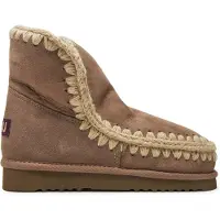 Mou Damen Stiefel Eskimo 18 Glitter Logo - Taupe - Größe 36
