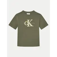 Calvin Klein Jeans T-Shirt IB0IB02361 Grün Regular Fit