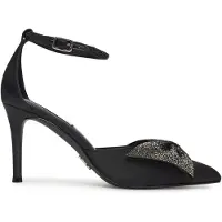 Steve madden Lilyann-e Sandals Black Satin Größe: 41 | Pumps Outlet | Damen | Schwarz