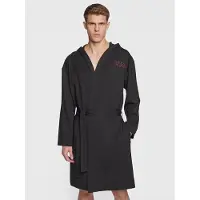 HUGO Bademantel 50480296 Schwarz