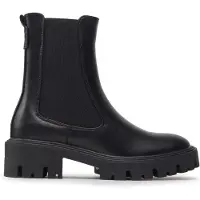 ONLY Onlybetty-1 Damenschuhe Stiefeletten Schlupfstiefel Schwarz Freizeit, Schuhgröße:38 EU