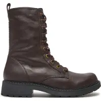 Clarks Schnürboots Orinoco2 Style Dark Brown Lea mit klassischer Schnürung 5228 Dark Brown Lea 37