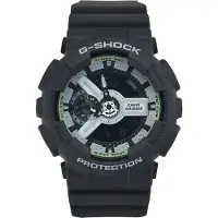 Casio Armbanduhr G-SHOCK GA-110HD-8AER für Herren, grau, sportlich, stoßfest.