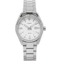 Casio LTP-1302PD-7A1V, Edelstahl, Mineral, SR626SW, 3 Jahr(e), 34,5 mm, 30,2 mm
