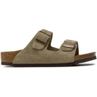 Birkenstock Damen Pantoletten Arizona - Taupe - Größe 31
