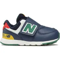 New Balance Unisex für Kinder. NW574V2 Sneaker 574 Klettverschluss marineblau (21), Wohnung, Lässig, Kinderbekleidung