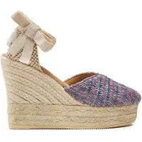 MANEBI' Espadrilles Acapulco Heart-Shaped Wedge Espadrilles G 0.6 WH Rosa
