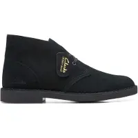 Clarks Schnürschuhe Desert im traditionellen Stil 1219 Black Sde 40