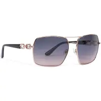 GUESS Gu00159 Damen-sonnenbrille Schwarz Mann Schwarz One Size