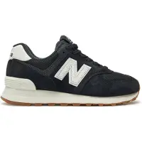 New Balance 574 Black White Gum Brown - EU 36