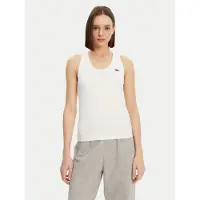 Lacoste Top TF4874 Weiß Slim Fit 42