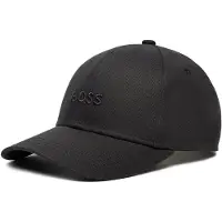 BOSS Baseball Cap "Ari", Damen, schwarz (schwarz 002, 2), Web, Baumwolle, unifarben, Caps Baseball Cap, mit Logostickerei Ton in Ton, unisex