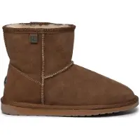 Emu Australia Winterstiefel Platinum Stinger Slim Mini (Schafsleder, Wildleder) kastanienbraun Damen