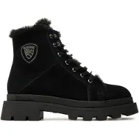Blauer Schnürstiefeletten F4KIMMEL06 Schwarz 37