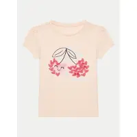 GUESS T-Shirt K5GI03 K6YW4 Rosa Regular Fit