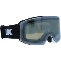 Uvex pwdr FM, Skibrille, Junior, schwarz/weiß
