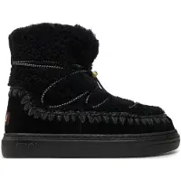 Mou Schneeschuhe Eskimo Sneaker Bold Scoub Lace FW411012A Schwarz