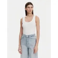 Gap Top 540670-02 Weiß Slim Fit 32