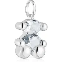 Tous Anhänger Color Bear 1004224800 Silberfarben